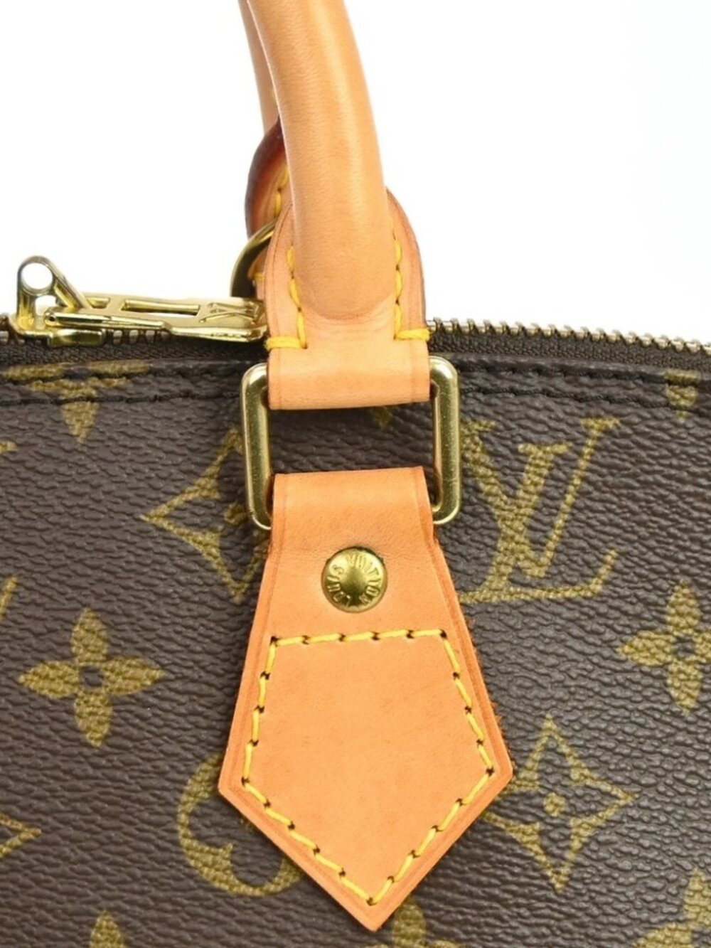 BUYIT03 LOUIS VUITTON ALMA HANDBAG MONOGRAM M51130 VI0927 YQ08254 - Picture 15 of 16